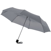 Load image into Gallery viewer, Ida 21.5" foldable umbrella — Grey