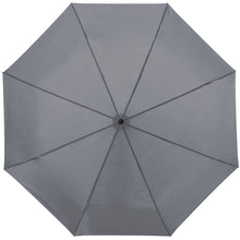 Load image into Gallery viewer, Ida 21.5" foldable umbrella — Grey (front)
