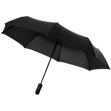 Load image into Gallery viewer, Trav 21.5" foldable auto open/close umbrella — Black