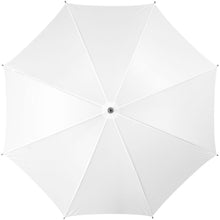 Load image into Gallery viewer, Jova 23" umbrella with wooden shaft and handle — White (front)