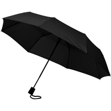 Load image into Gallery viewer, Wali 21" foldable auto open umbrella — Black