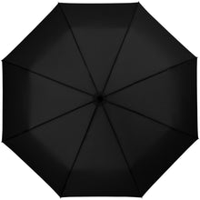 Load image into Gallery viewer, Wali 21" foldable auto open umbrella — Black (front)