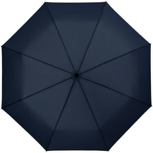 Load image into Gallery viewer, Wali 21" foldable auto open umbrella — Navy (front)