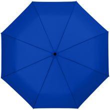 Load image into Gallery viewer, Wali 21" foldable auto open umbrella — Royal blue (front)