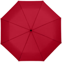 Load image into Gallery viewer, Wali 21" foldable auto open umbrella — Red (front)
