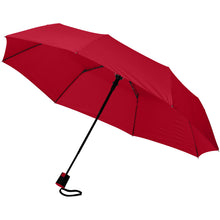 Load image into Gallery viewer, Wali 21" foldable auto open umbrella — Red