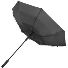 Load image into Gallery viewer, Noon 23" auto open windproof umbrella — Black (detail)