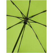 Load image into Gallery viewer, Bo 21" foldable auto open/close recycled PET umbrella — Lime (detail 2)