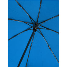Load image into Gallery viewer, Bo 21" foldable auto open/close recycled PET umbrella — Process blue (detail 2)