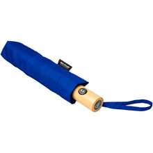 Load image into Gallery viewer, Bo 21" foldable auto open/close recycled PET umbrella — Royal blue (detail)