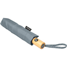 Load image into Gallery viewer, Bo 21" foldable auto open/close recycled PET umbrella — Grey (detail)