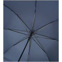 Load image into Gallery viewer, Alina 23" auto open recycled PET umbrella — Navy (detail)