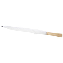 Load image into Gallery viewer, Romee 30'' windproof recycled PET golf umbrella — White (detail 2)