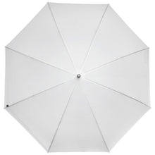 Load image into Gallery viewer, Romee 30'' windproof recycled PET golf umbrella — White (front)