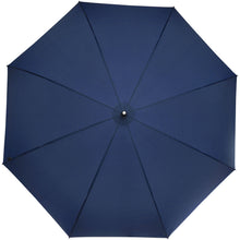 Load image into Gallery viewer, Romee 30'' windproof recycled PET golf umbrella — Navy (front)