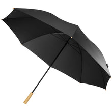 Load image into Gallery viewer, Romee 30'' windproof recycled PET golf umbrella — Black