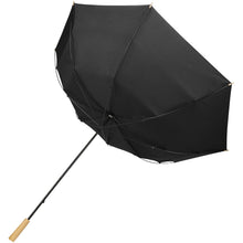 Load image into Gallery viewer, Romee 30'' windproof recycled PET golf umbrella — Black (detail)