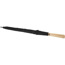 Load image into Gallery viewer, Romee 30'' windproof recycled PET golf umbrella — Black (detail 2)