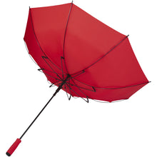 Load image into Gallery viewer, Niel 23" auto open recycled PET umbrella — Red (detail)