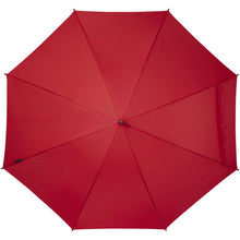 Load image into Gallery viewer, Niel 23" auto open recycled PET umbrella — Red (front)