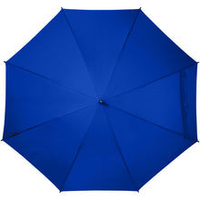 Load image into Gallery viewer, Niel 23" auto open recycled PET umbrella — Royal blue (front)