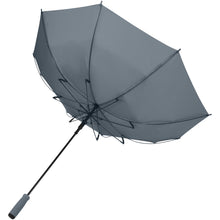 Load image into Gallery viewer, Niel 23" auto open recycled PET umbrella — Grey (detail)