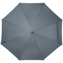Load image into Gallery viewer, Niel 23" auto open recycled PET umbrella — Grey (front)