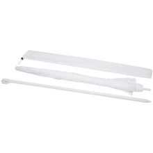 Load image into Gallery viewer, Zenith beach umbrella — White (detail)