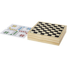 Load image into Gallery viewer, Monte-carlo multi board game set — Natural (detail 2)