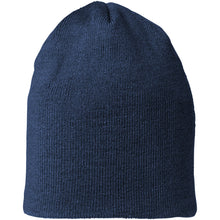 Load image into Gallery viewer, Level beanie — Navy (back)