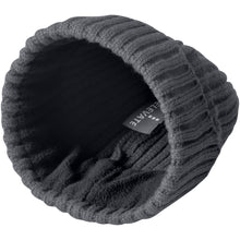 Load image into Gallery viewer, Spire beanie — Storm grey (detail)
