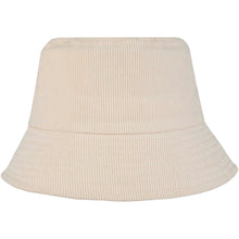 Load image into Gallery viewer, Howson 280 g/m² recycled corduroy sun hat — Sandstone (back)