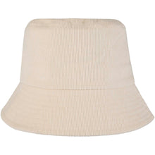 Load image into Gallery viewer, Howson 280 g/m² recycled corduroy sun hat — Sandstone (front)