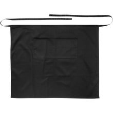 Load image into Gallery viewer, Lega 240 g/m² short apron — Black (front)