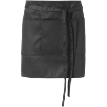 Load image into Gallery viewer, Lega 240 g/m² short apron — Black