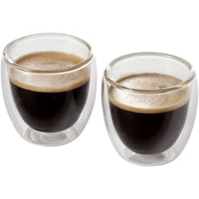 Load image into Gallery viewer, Boda 2-piece glass espresso cup set — Transparent (detail)