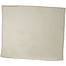 Load image into Gallery viewer, Springwood soft fleece and sherpa plaid blanket — Off white (back)