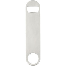 Load image into Gallery viewer, Paddle bottle opener — Silver (back)