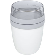 Load image into Gallery viewer, Mepal Ellipse 500+200 ml lunch pot — White