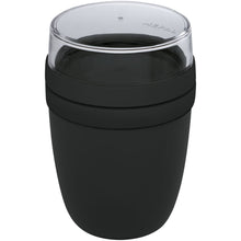Load image into Gallery viewer, Mepal Ellipse 500+200 ml lunch pot — Charcoal