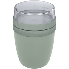 Load image into Gallery viewer, Mepal Ellipse 500+200 ml lunch pot — Sage green