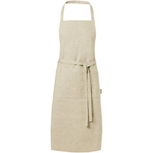 Load image into Gallery viewer, Pheebs 200 g/m² recycled cotton apron — Natural
