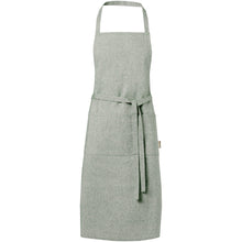 Load image into Gallery viewer, Pheebs 200 g/m² recycled cotton apron — Heather green