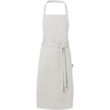 Load image into Gallery viewer, Pheebs 200 g/m² recycled cotton apron — Heather grey