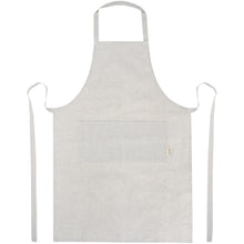 Load image into Gallery viewer, Pheebs 200 g/m² recycled cotton apron — Heather grey (front)