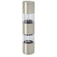 Load image into Gallery viewer, Auro salt and pepper mill — Silver (detail)