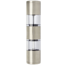 Load image into Gallery viewer, Auro salt and pepper mill — Silver (front)