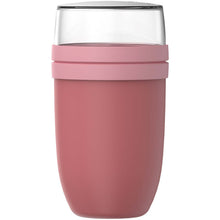 Load image into Gallery viewer, Mepal Ellipse 750+300 ml lunch pot — Pink (front)