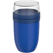 Load image into Gallery viewer, Mepal Ellipse 750+300 ml lunch pot — Vivid blue