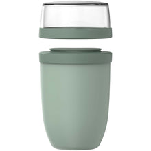 Load image into Gallery viewer, Mepal Ellipse 750+300 ml lunch pot — Sage green (detail)